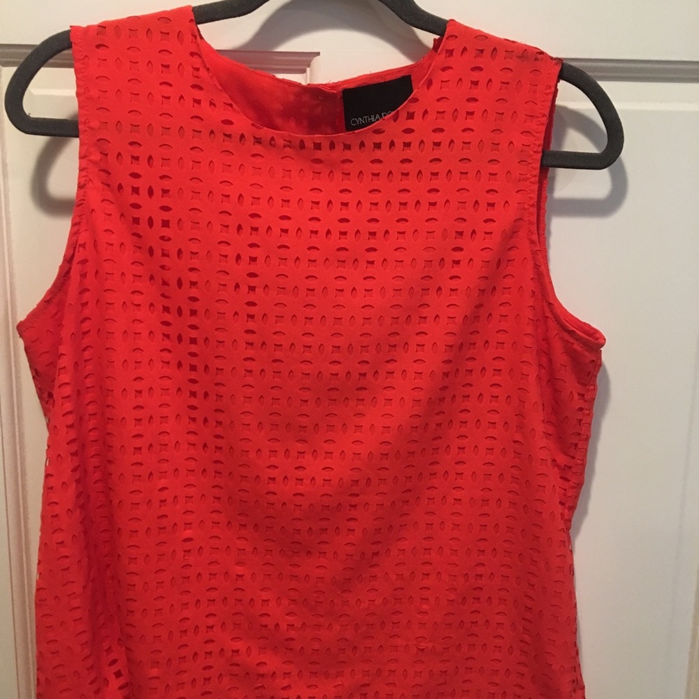 Cynthia Rowley Red Blouse